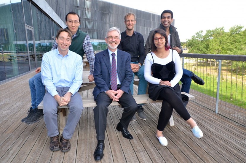 Ryan, Di, Toon, Aneeqa and Himank—the latest group of Monaco Fellows—are seen here with mentor David Campbell, head of the Science & Operations Department. Through the Monaco-ITER Partnership Arrangement signed in 2008, the Principality of Monaco has funded five groups of ITER postdoctoral fellows. (Click to view larger version...)