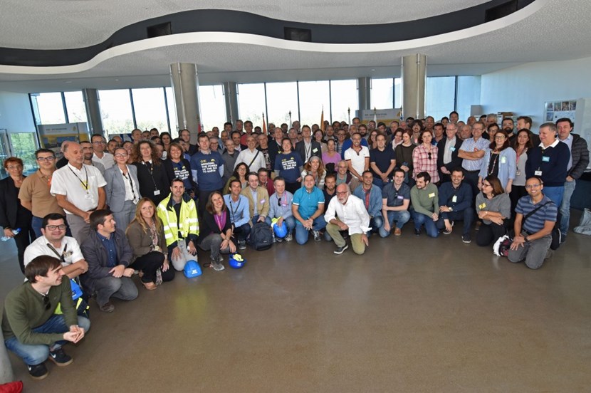 More than 120 Fusion for Energy staff came to see how their work was taking shape on the ITER worksite. (Click to view larger version...)