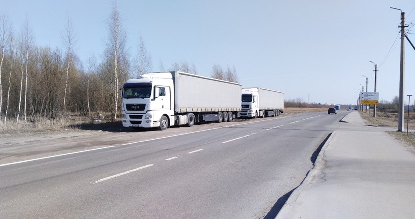 The latest shipments of electrotechnical equipment from Russia were packed into 10 tractor-trailers. Six have reached the ITER site; another four are travelling. (Click to view larger version...)