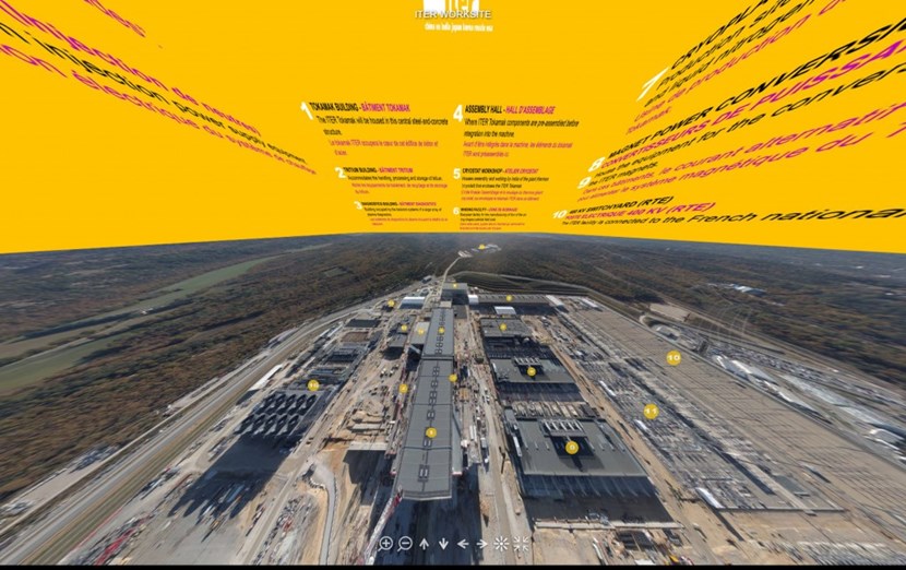 This new interactive site map allows you to identify the buildings on the ITER platform and, by clicking on most numbers, to have a peek inside them (or, for not-yet realized buildings, to view a drawing of what they will look like). Feature created by Emmanuel Riche of ODYSSEE Communication for the ITER Organization. (Click to view larger version...)