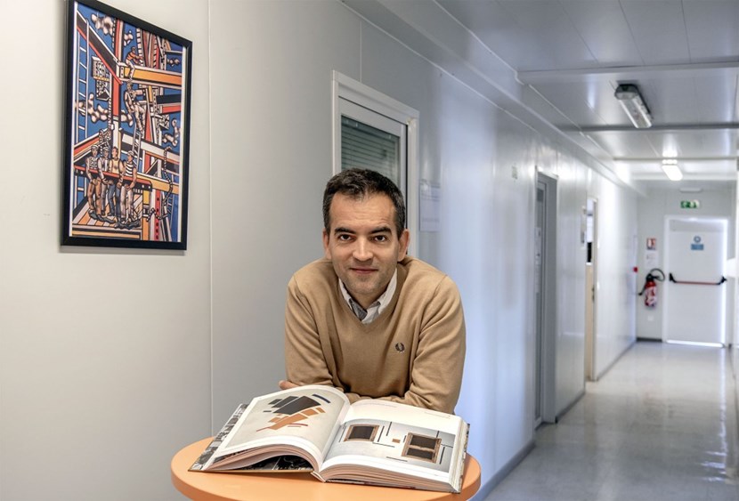 For Oriol Ribas i Escolà, of the VFR consortium, ITER is a ''unique masterpiece of artistic construction.'' Progressively, as he monitored the progress of construction, he began to see works of art around every corner ... (Click to view larger version...)