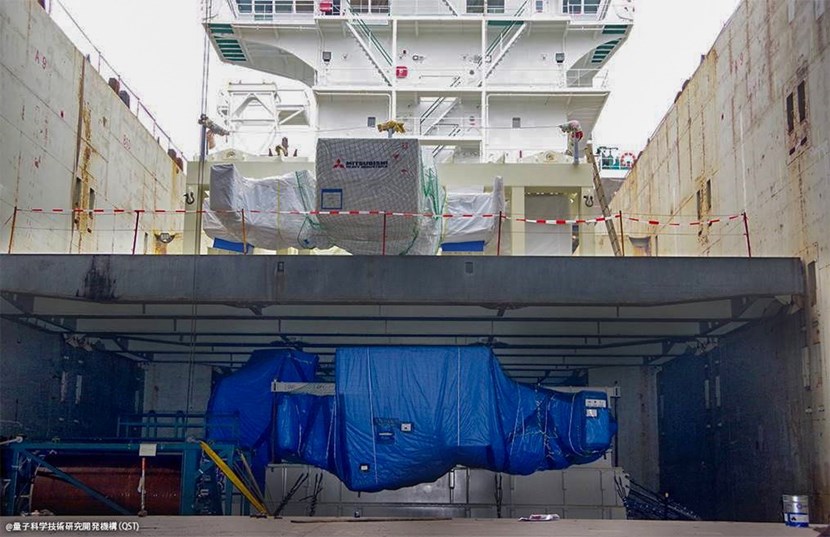 Two D-shaped coils from Japan are sailing to ITER aboard the same ship. Two reasons: cost, and the (reduced) availability of ships in the current tense context of maritime transport. (Click to view larger version...)