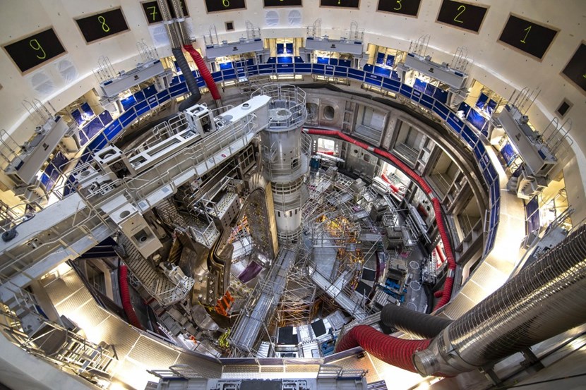 In order to deal efficiently with both thermal shield piping and vacuum vessel issues, the decision was taken to lift the module already installed in the machine pit (Sector #6, shown here) and disassemble it in order to proceed with the repairs. The consequences on schedule and cost ''will not be insignificant'' according to ITER Director-General Pietro Barabaschi. (Click to view larger version...)