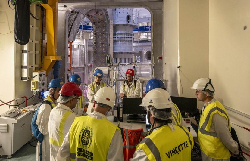 The same team responsible for the lift and installation of the 1,350-tonne sector module in May 2022 will be on deck in the coming days. ''We have the best people on the ground,'' says Daniel Coelho the ITER assembly engineer who will coordinate the operation. (Click to view larger version...)