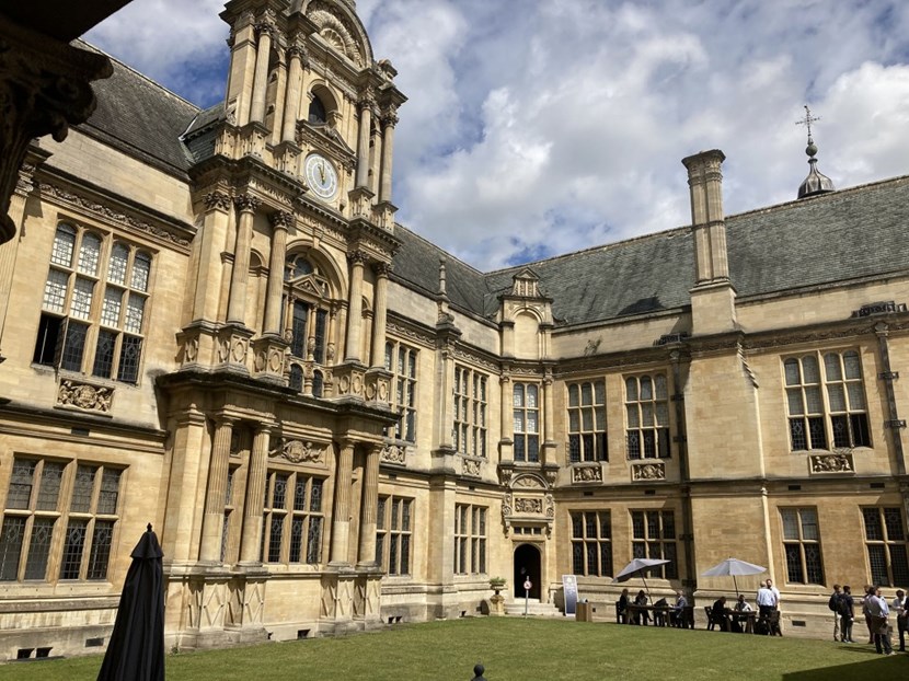 Exuding history: Oxford's Examination Schools, where all University of Oxford students sit their annual exams, was host to the 30th IEEE Symposium on Fusion Engineering (SOFE 2023). (Click to view larger version...)