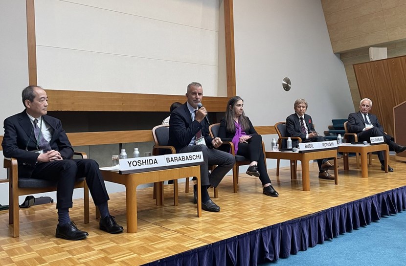 The annual STS Forum in Kyoto brings together scientists and policymakers. ITER Director-General Barabaschi participated in a panel on fusion energy. (Click to view larger version...)