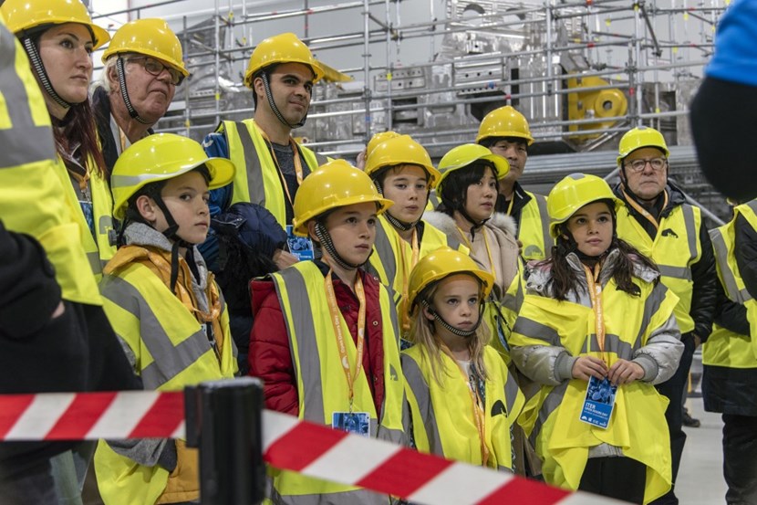 Close to 800 visitors, young and old, passed the open doors of ITER on Saturday 25 November and took in the immensity and complexity of the project. (Click to view larger version...)