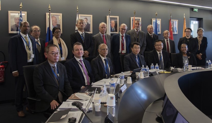 Le Conseil ITER s'est réuni pour la 31ème fois les 16 et 17 novembre 2022, présidé par Massimo Garribba (Europe). La session a rassemblé les hauts représentants des sept Membres d'ITER — la Chine, l'Union européenne, l'Inde, le Japon, la Corée, la Russie et les États-Unis. Une délégation (la Russie) était connectée par vidéoconférence. (Click to view larger version...)