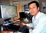 Yanchun, who adopted the name "Kevin" for the convenience of communication, has come from Shanghai to ITER to manage the logistics of the components that the ITER Domestic Agencies will begin shipping in 2014.