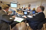 The FAB Seven were back at ITER this week to examine the ITER Organization's Financial Statements. On Wednesday, Hans Spoor headed a workshop on how to better format the report to make it "clear and concise" for the main users and the public.