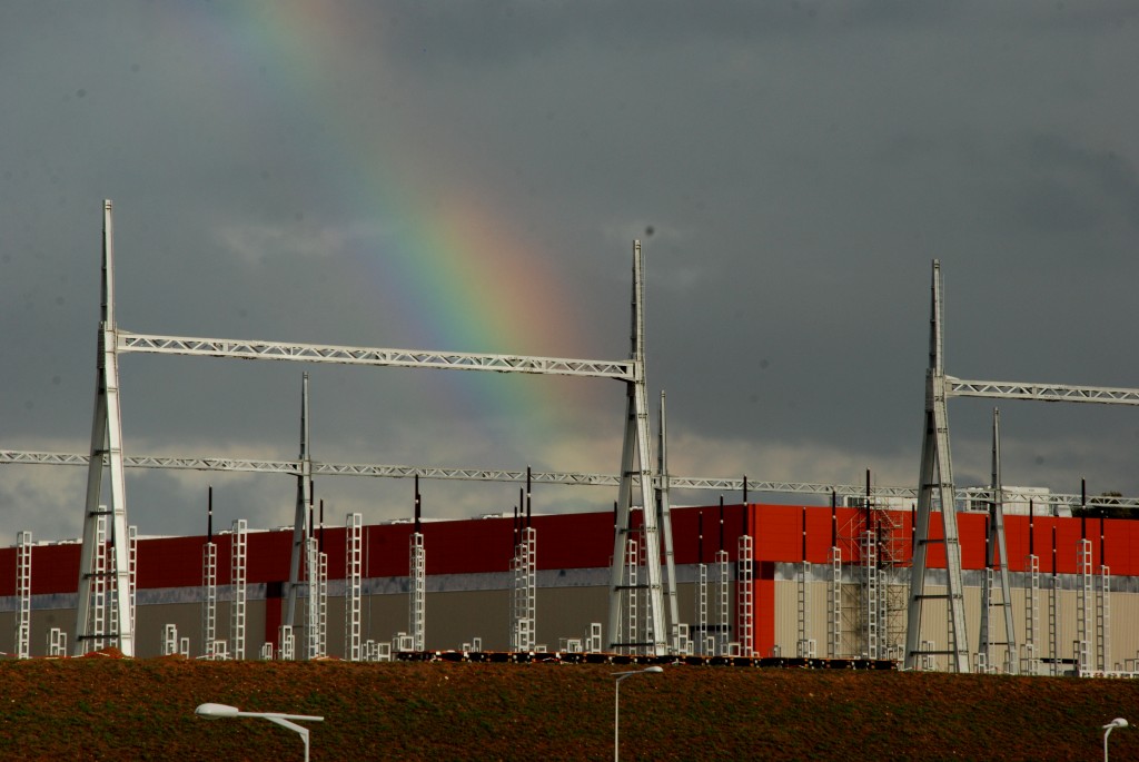 Rainbow in October