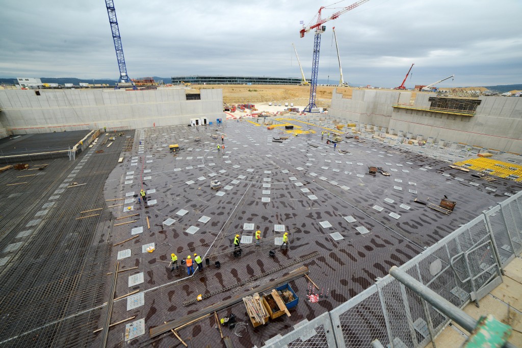 B2 basemat prep work progresses