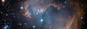 English: Astronomical image of the galaxy with several constellations and nebula in it in subtle coloration, reflecting the energy source of the universe: fusion. ITER fusion is inspired by the cosmos. Français: Image astronomique de notre galaxie, avec plusieurs constellations et nébuleuses en coloration subtile, montrant la source d'énergie de l'univers : la fusion nucléaire.