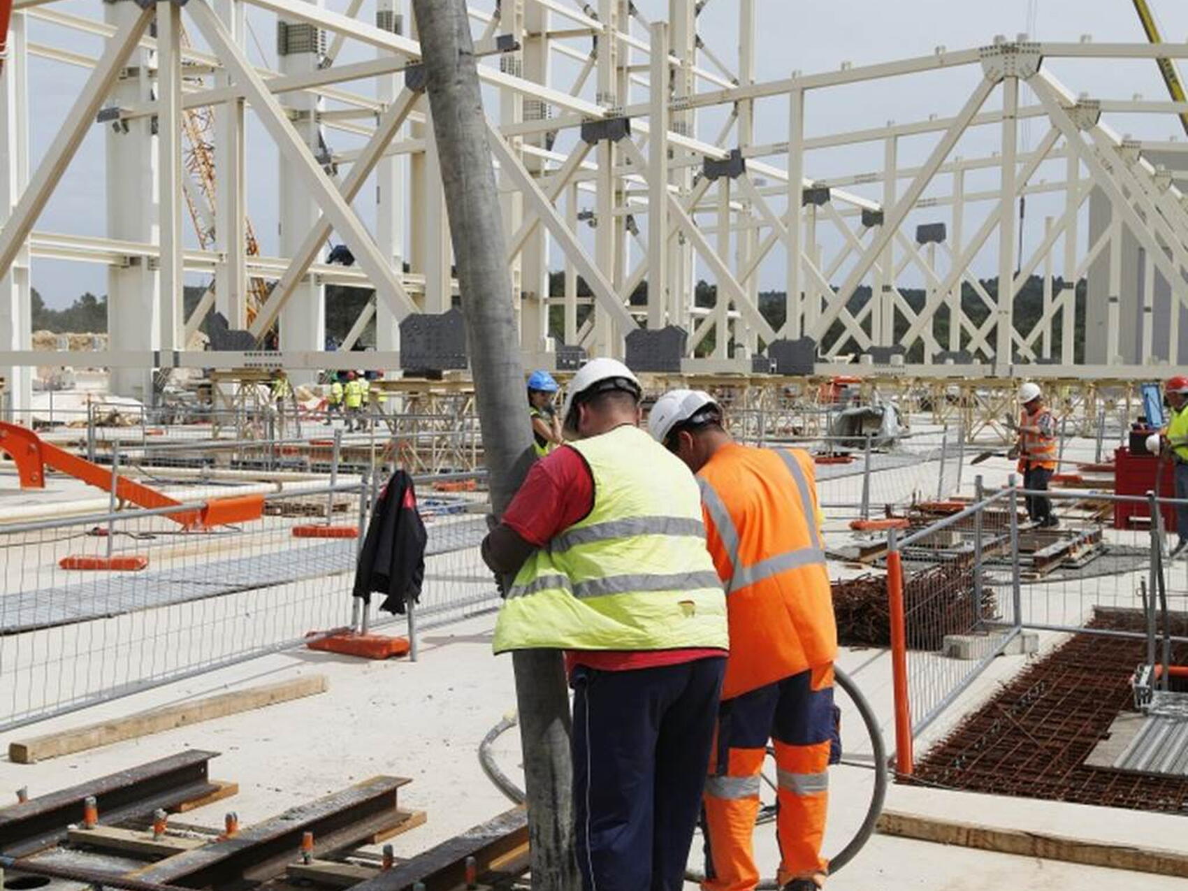 Ancré dans le béton