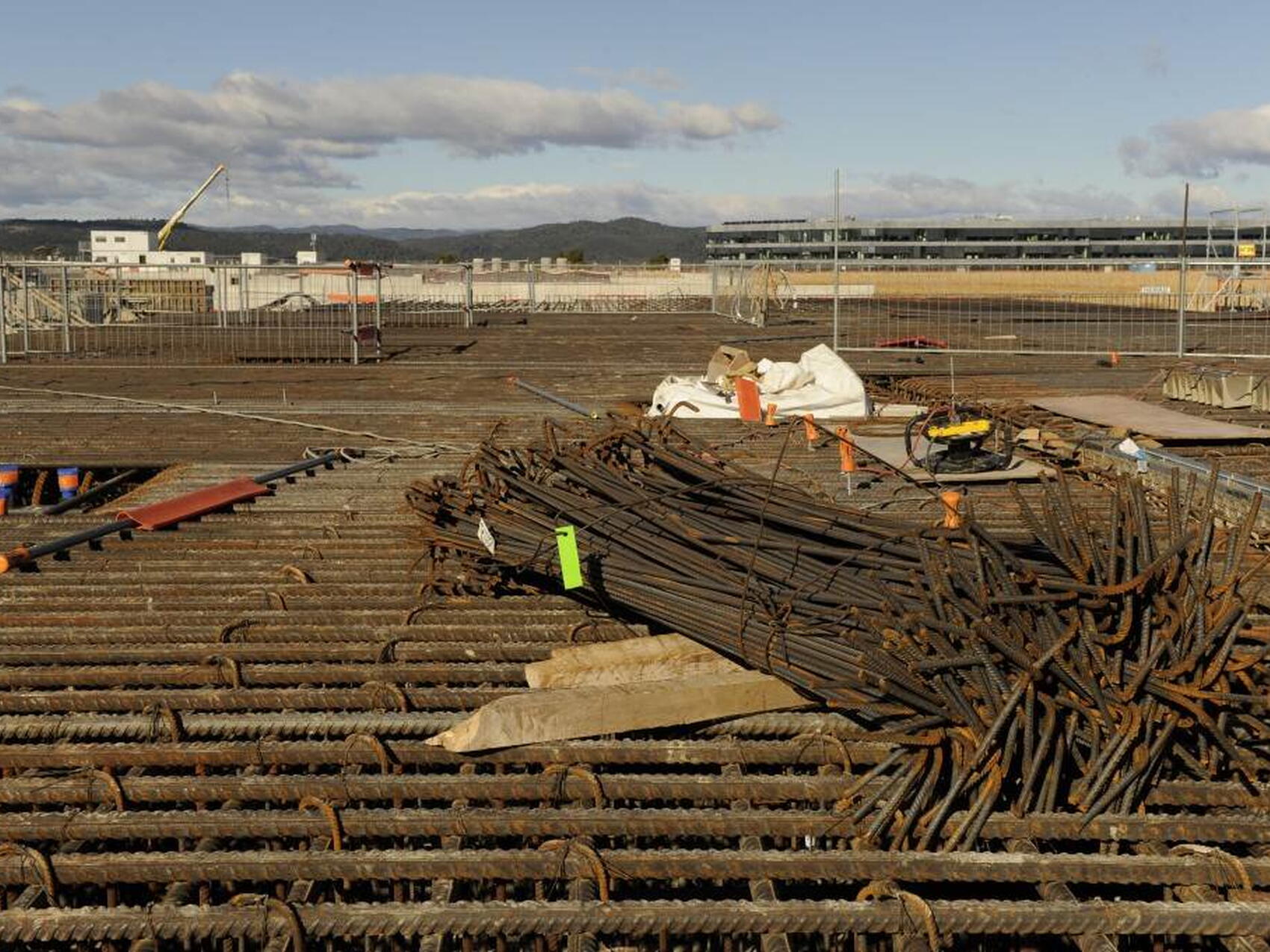 Installation des étriers
