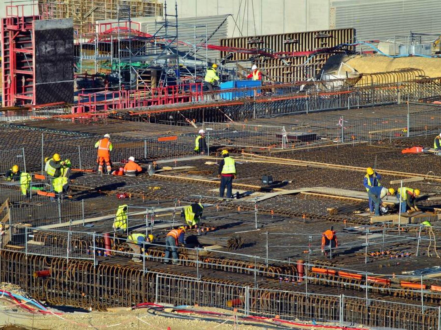 Le chantier avance et l'année se termine