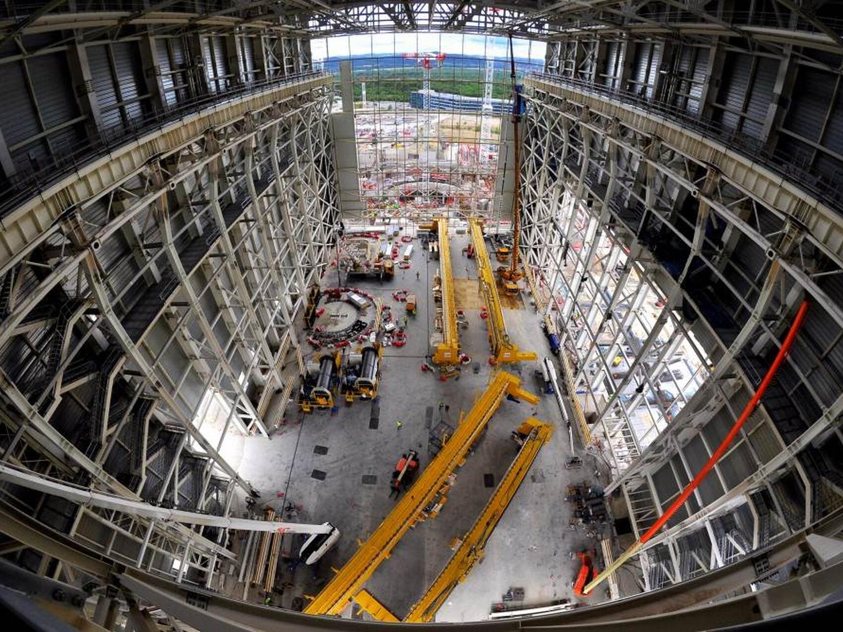 Au niveau des ponts roulants