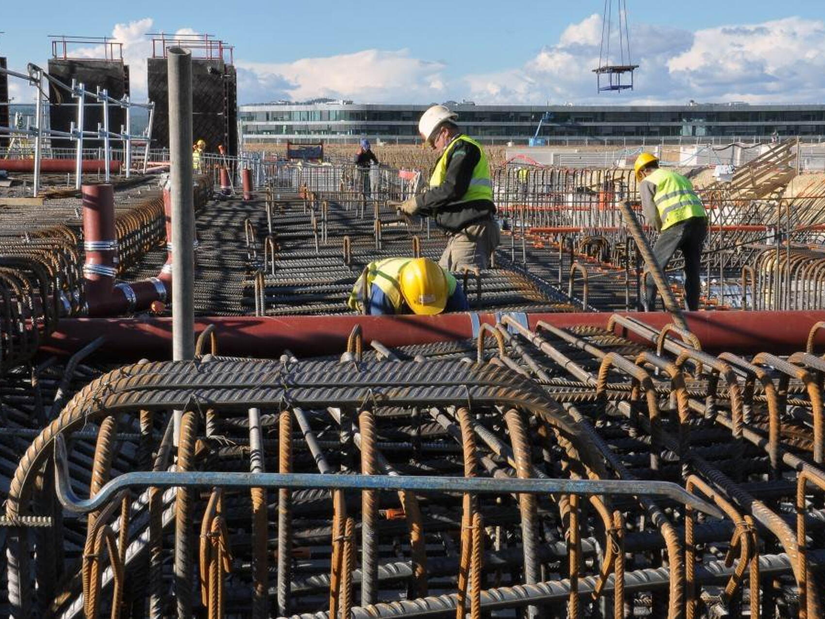 Vallons et collines d'acier