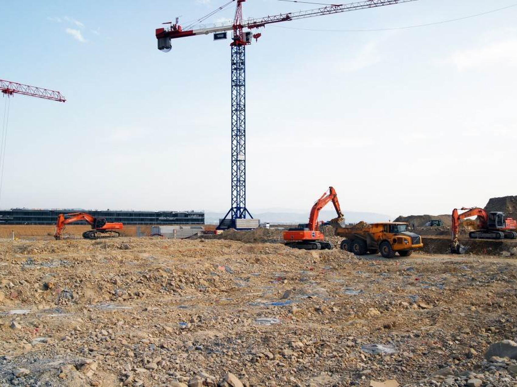 L'antichambre du Bâtiment Tokamak