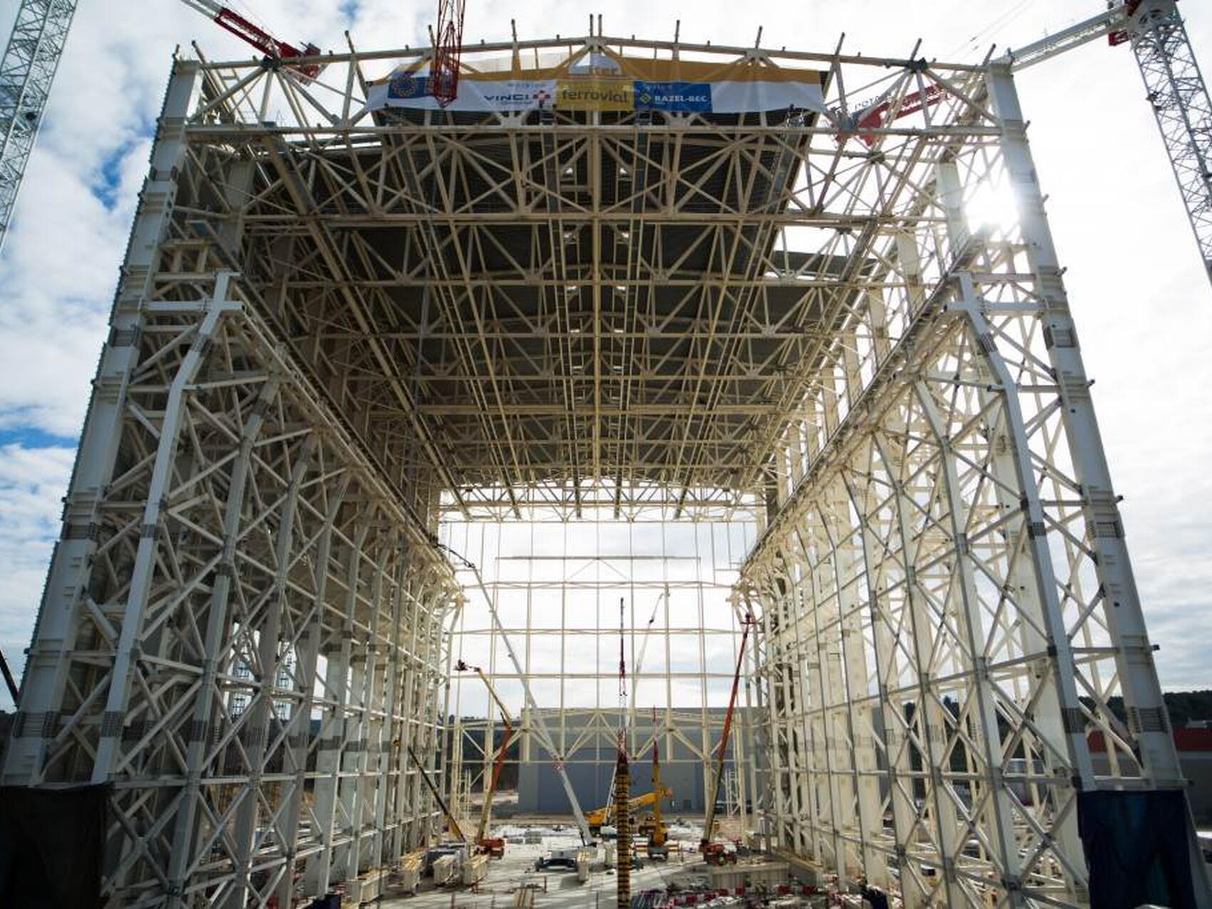 L'arrivée des poutres à partir de mars