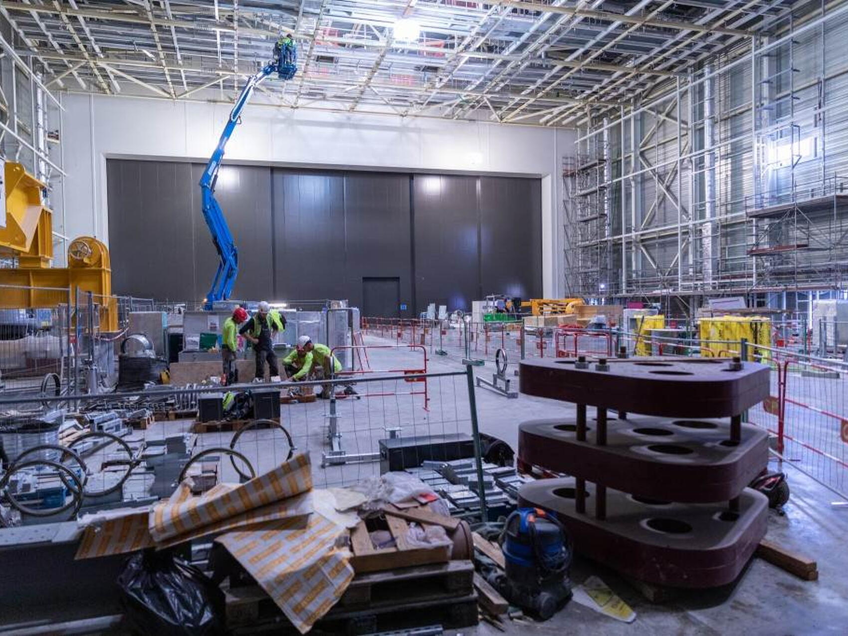 Premier arrêt : le Bâtiment de nettoyage