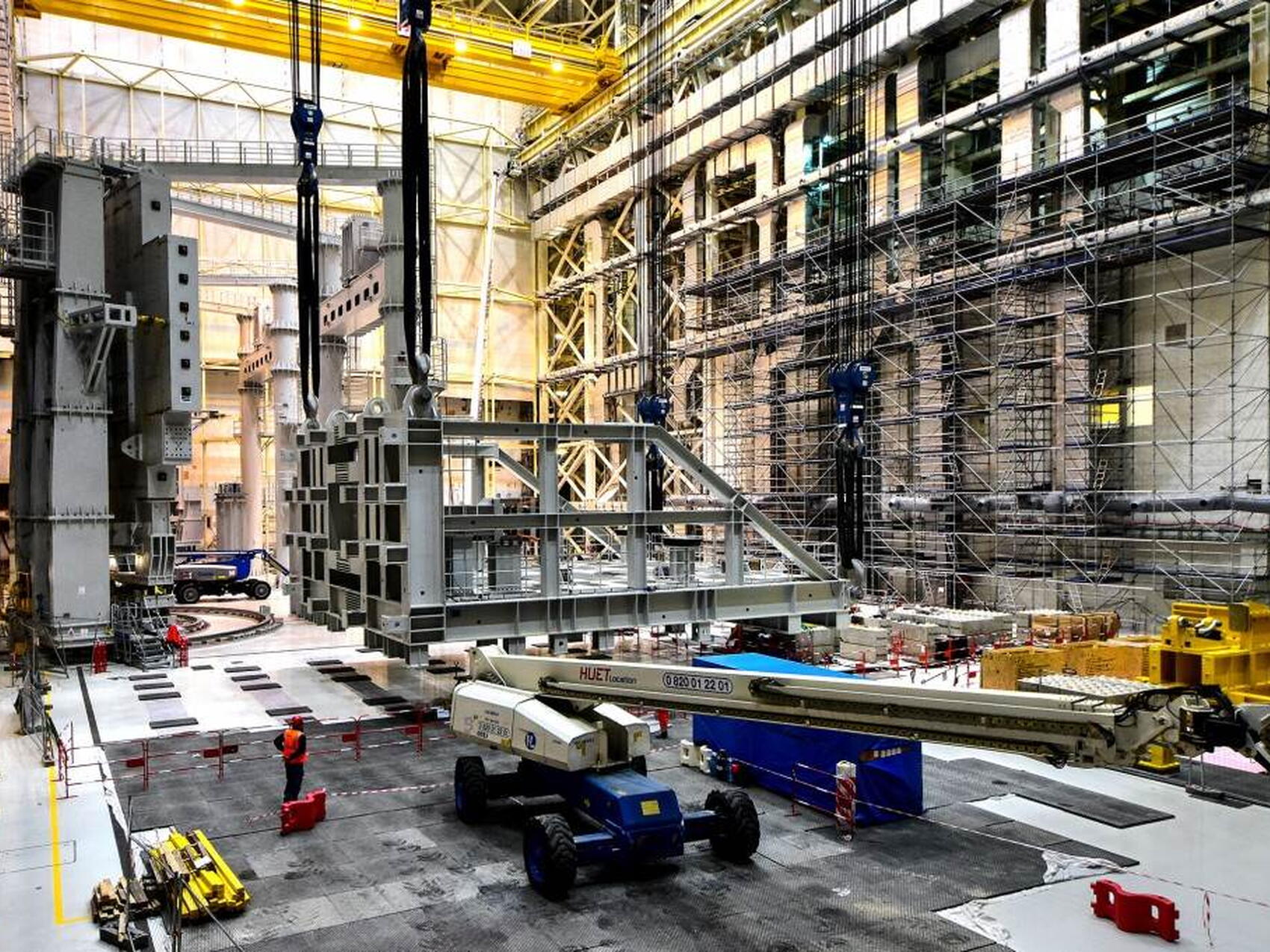 On prépare la phase d'assemblage