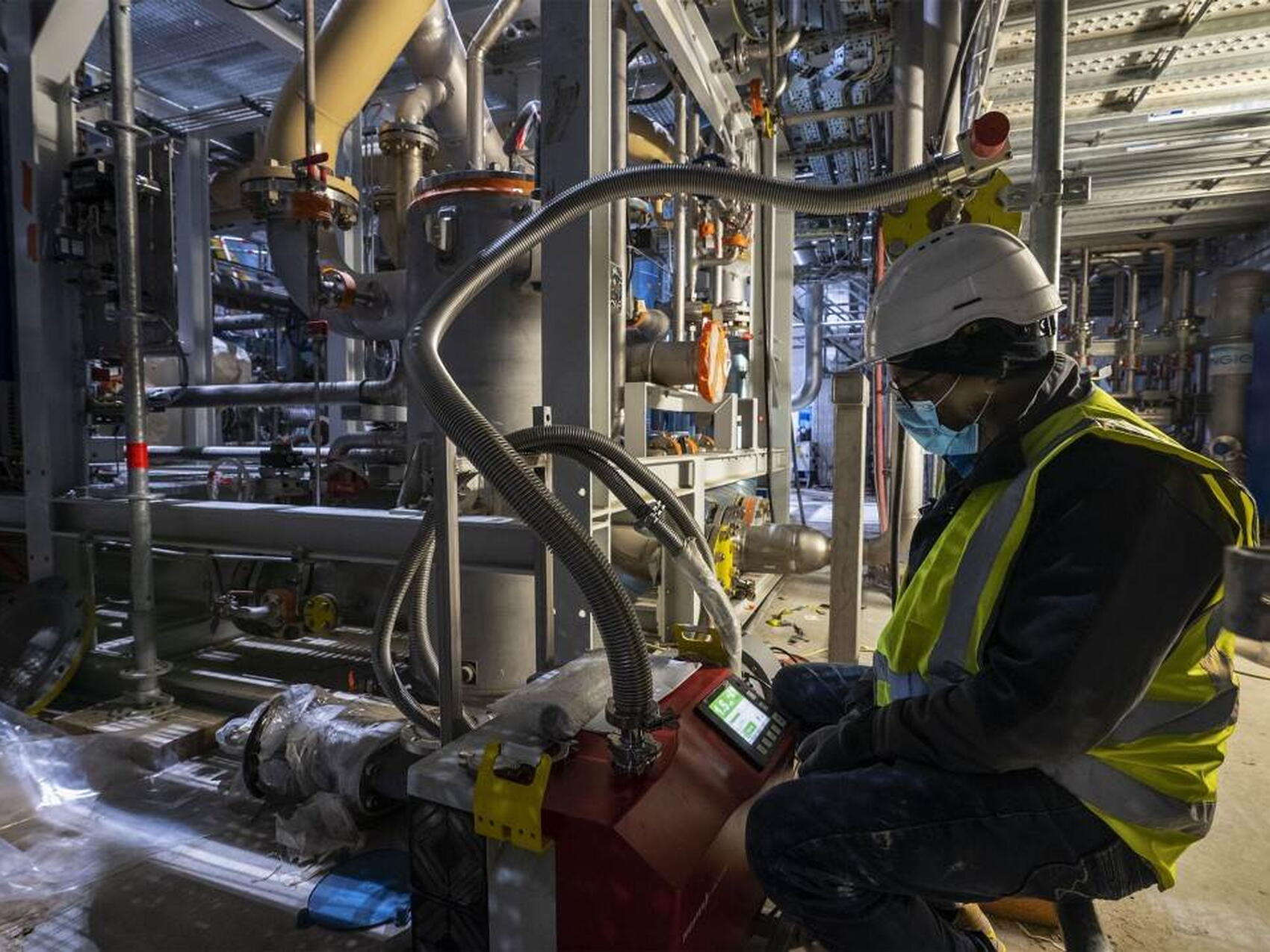 Etape importante franchie dans l'usine cryogénique