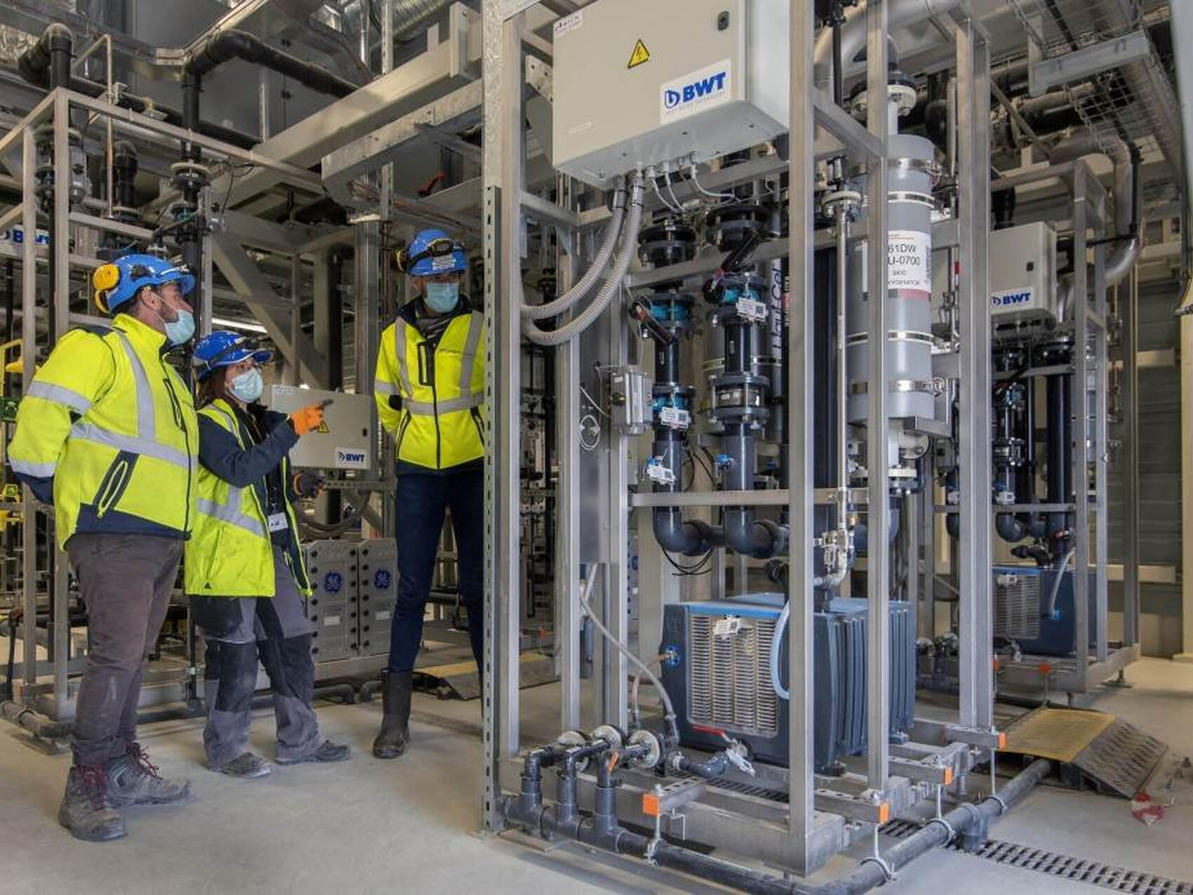 De l'air comprimé pour l'usine cryogénique