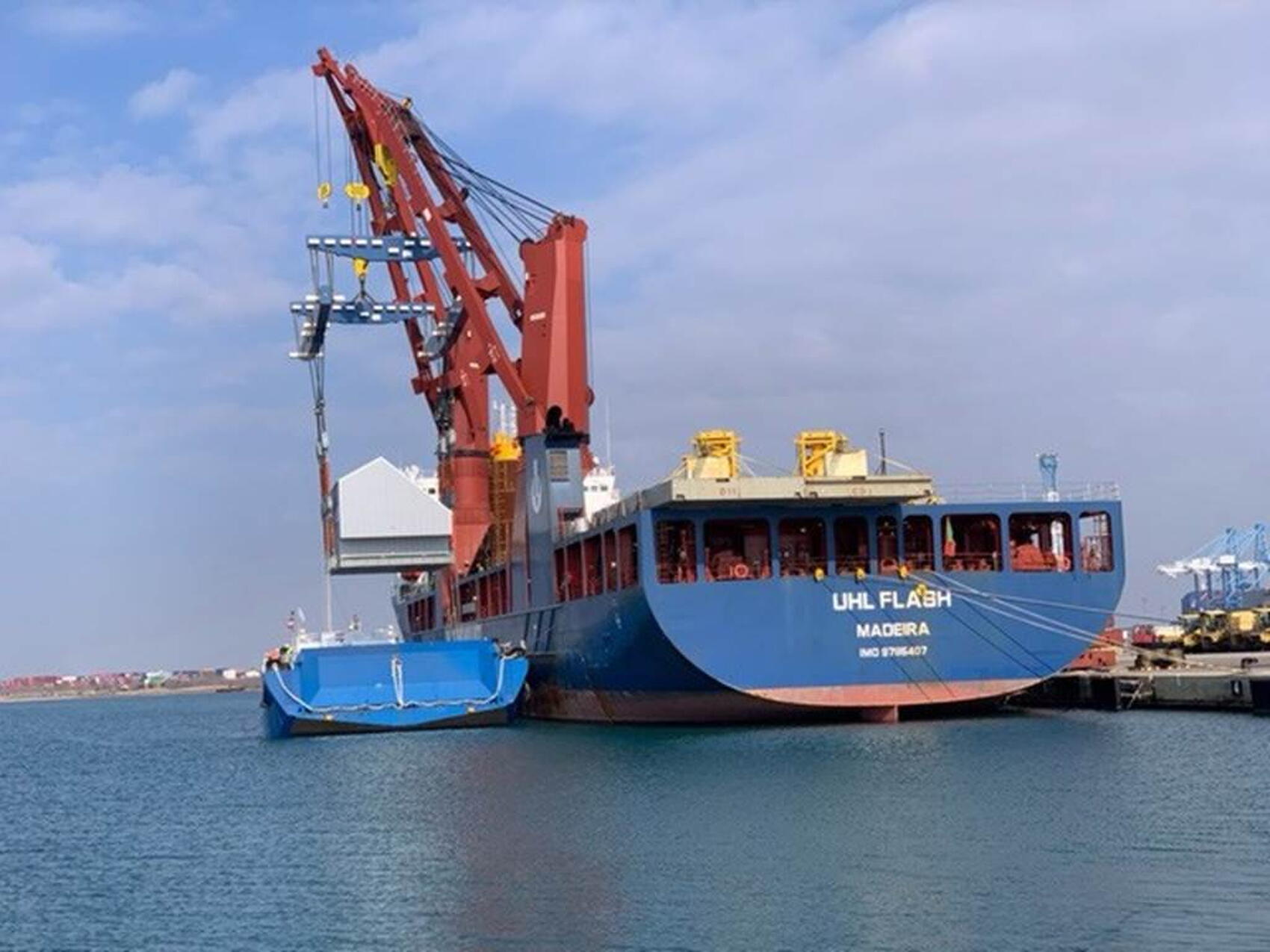 Vacuum vessel sector reaches France