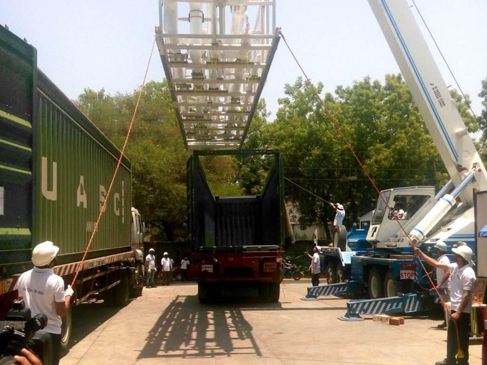 First batch of cryolines has left India