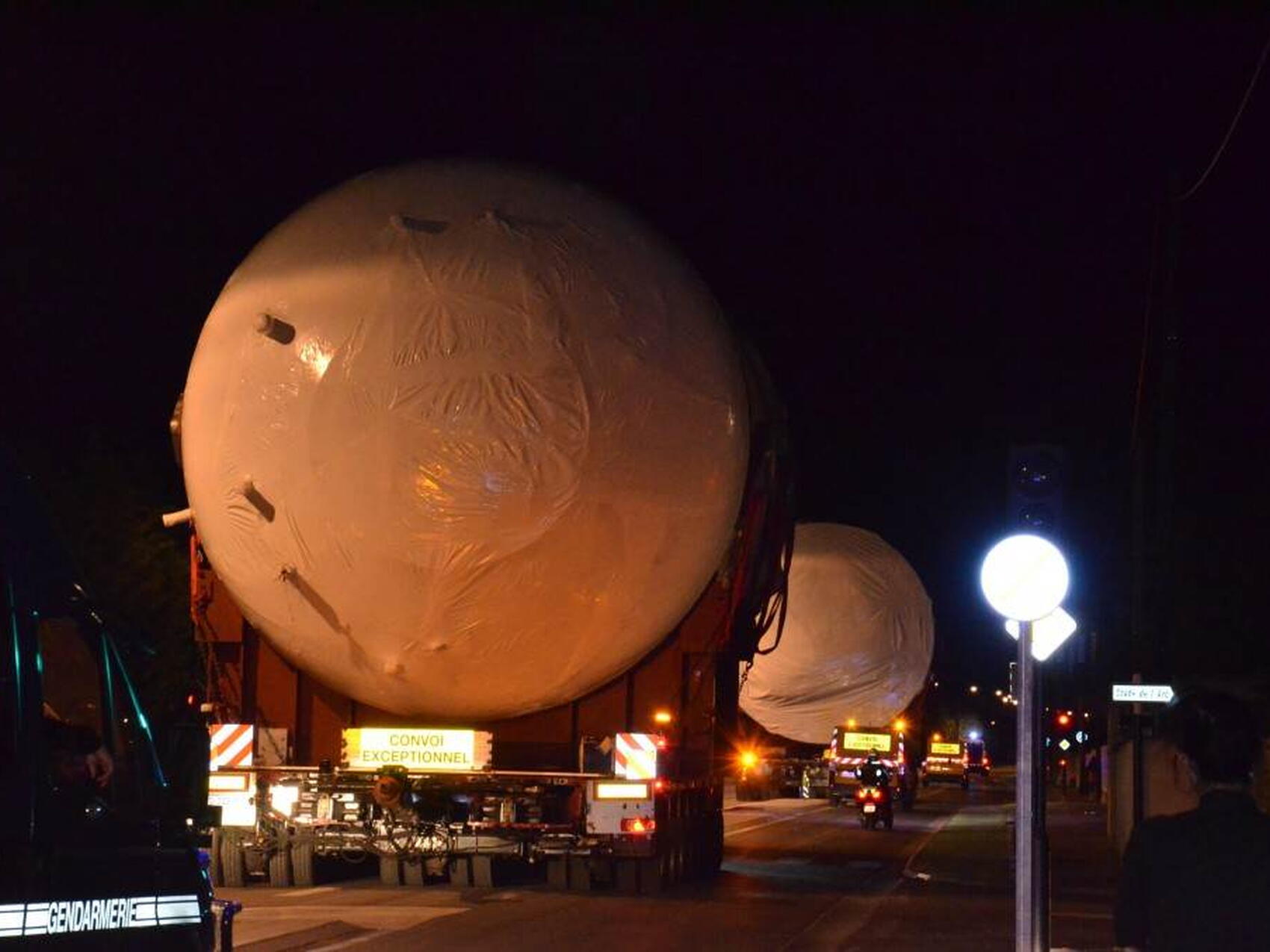 Drain tanks are delivered