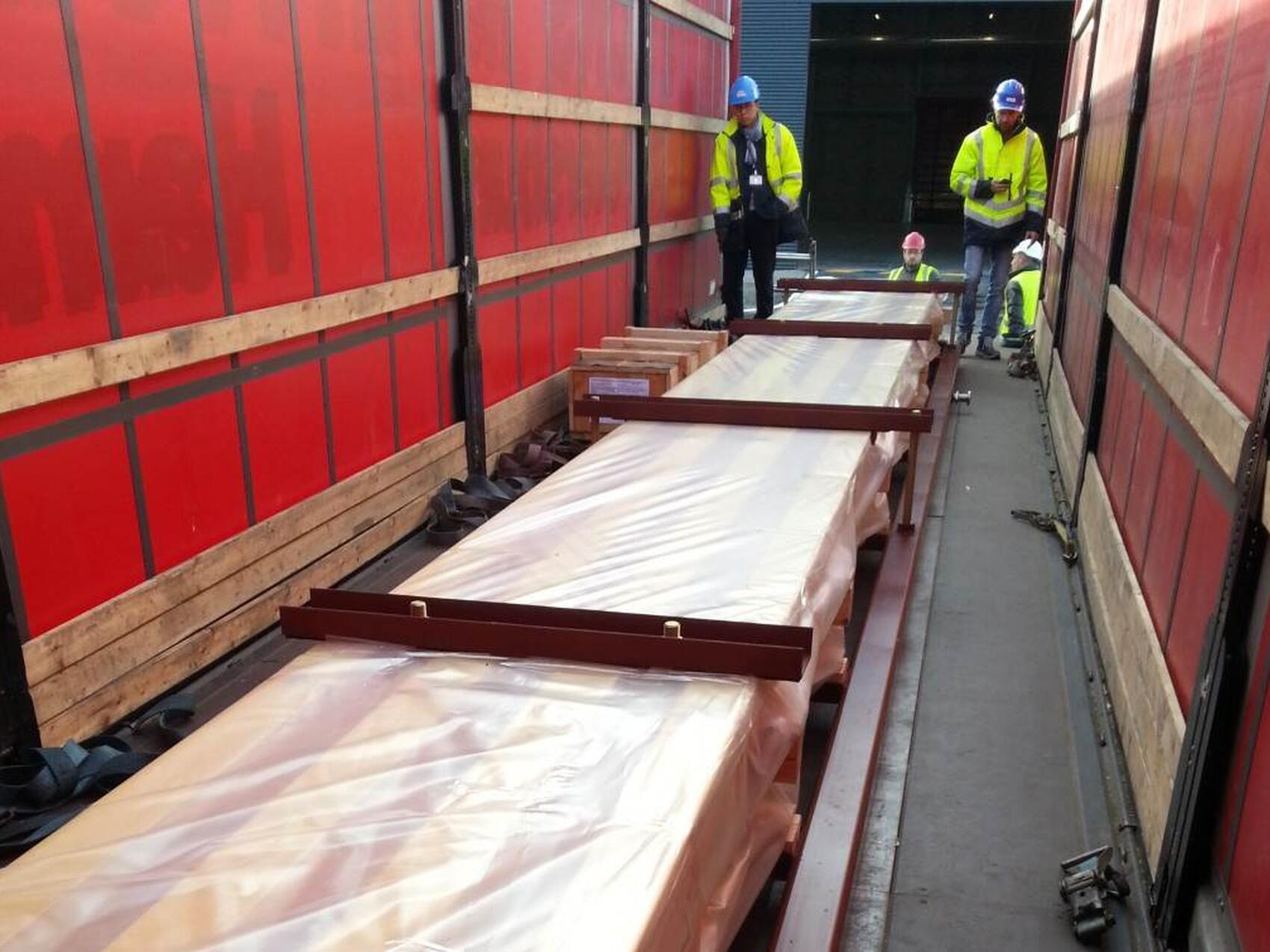 Busbars arrive from Russia