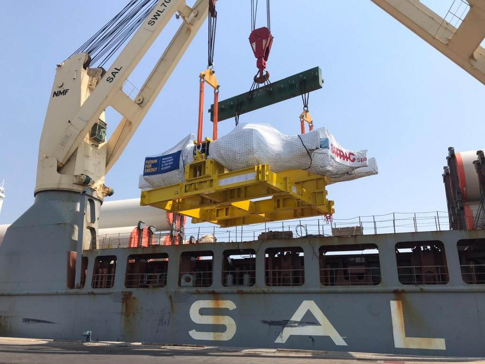 Fourth D-shaped coil on its way