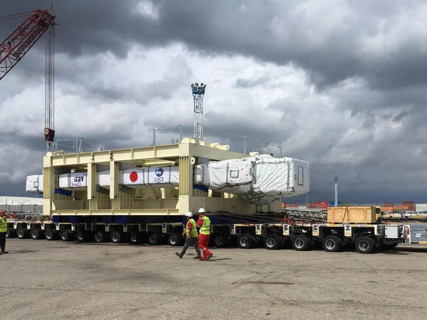 Second Japanese coil reaches France
