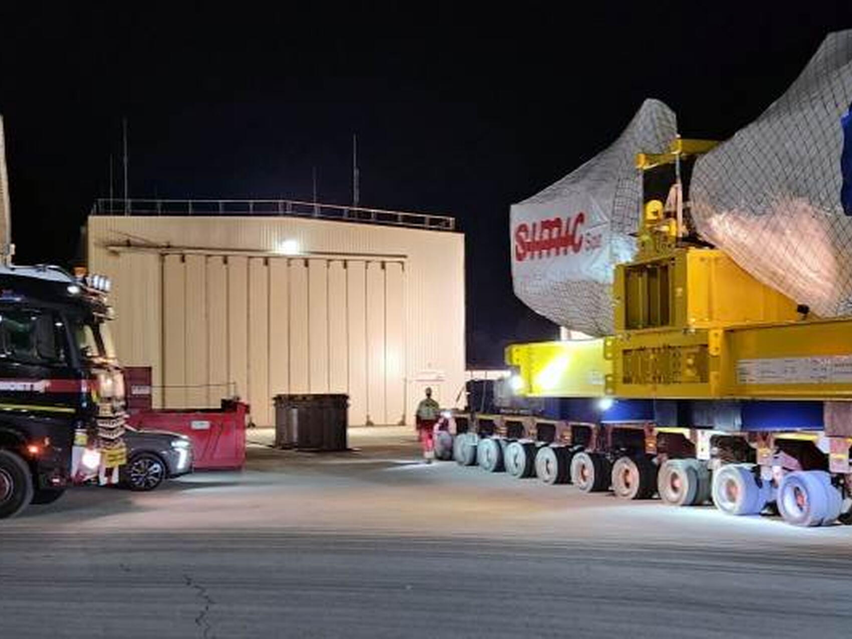 Delivery of very last toroidal field coil