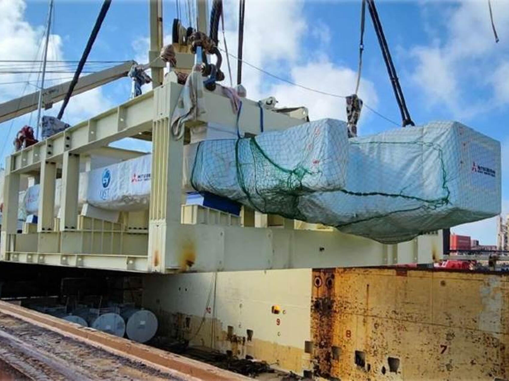 Last D-shaped coil from Japan arrives in France