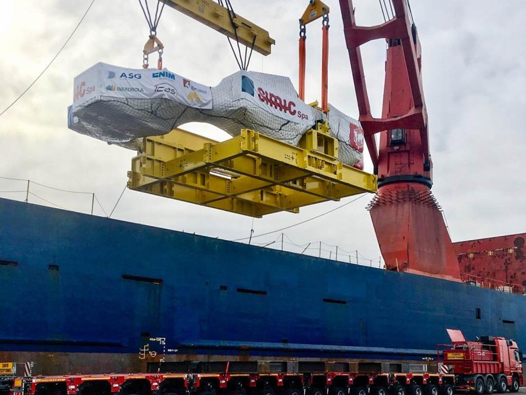 Europe ships its first D-shaped coil