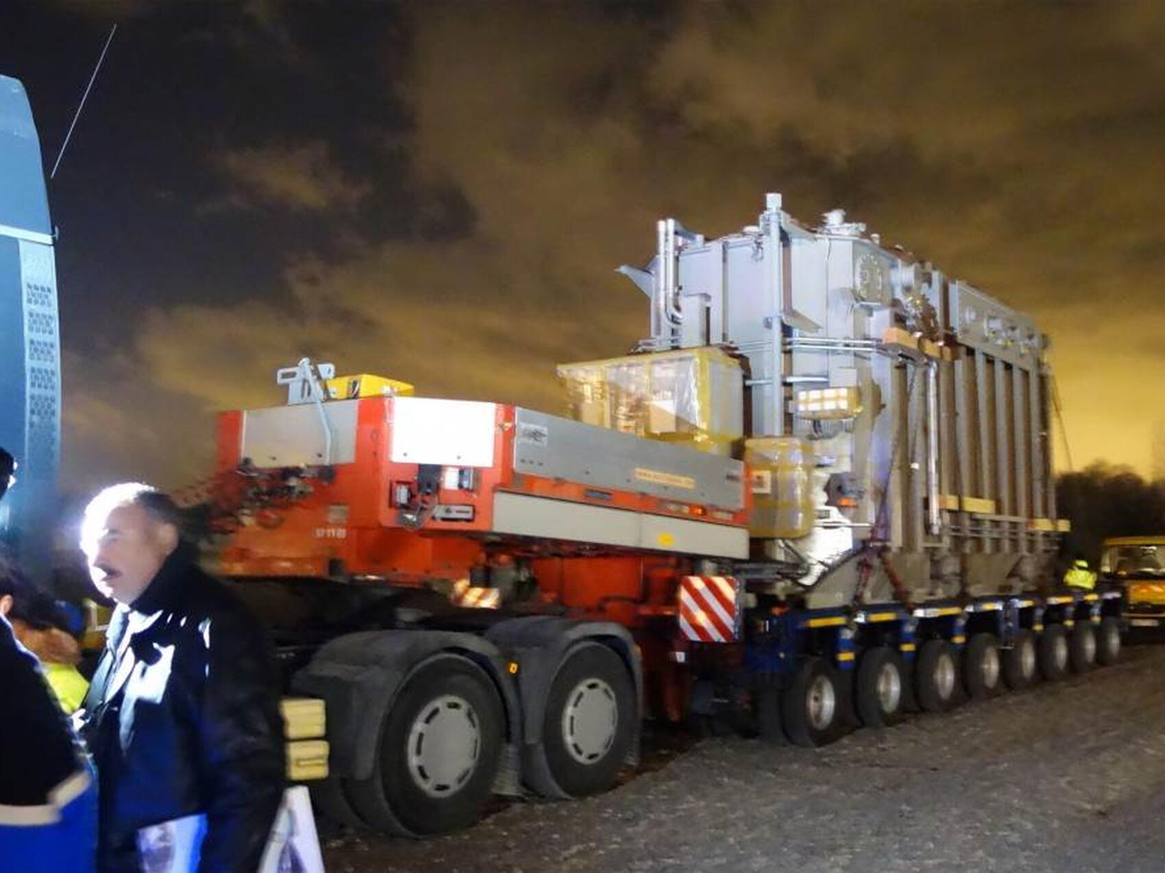 The dimensions of the convoy