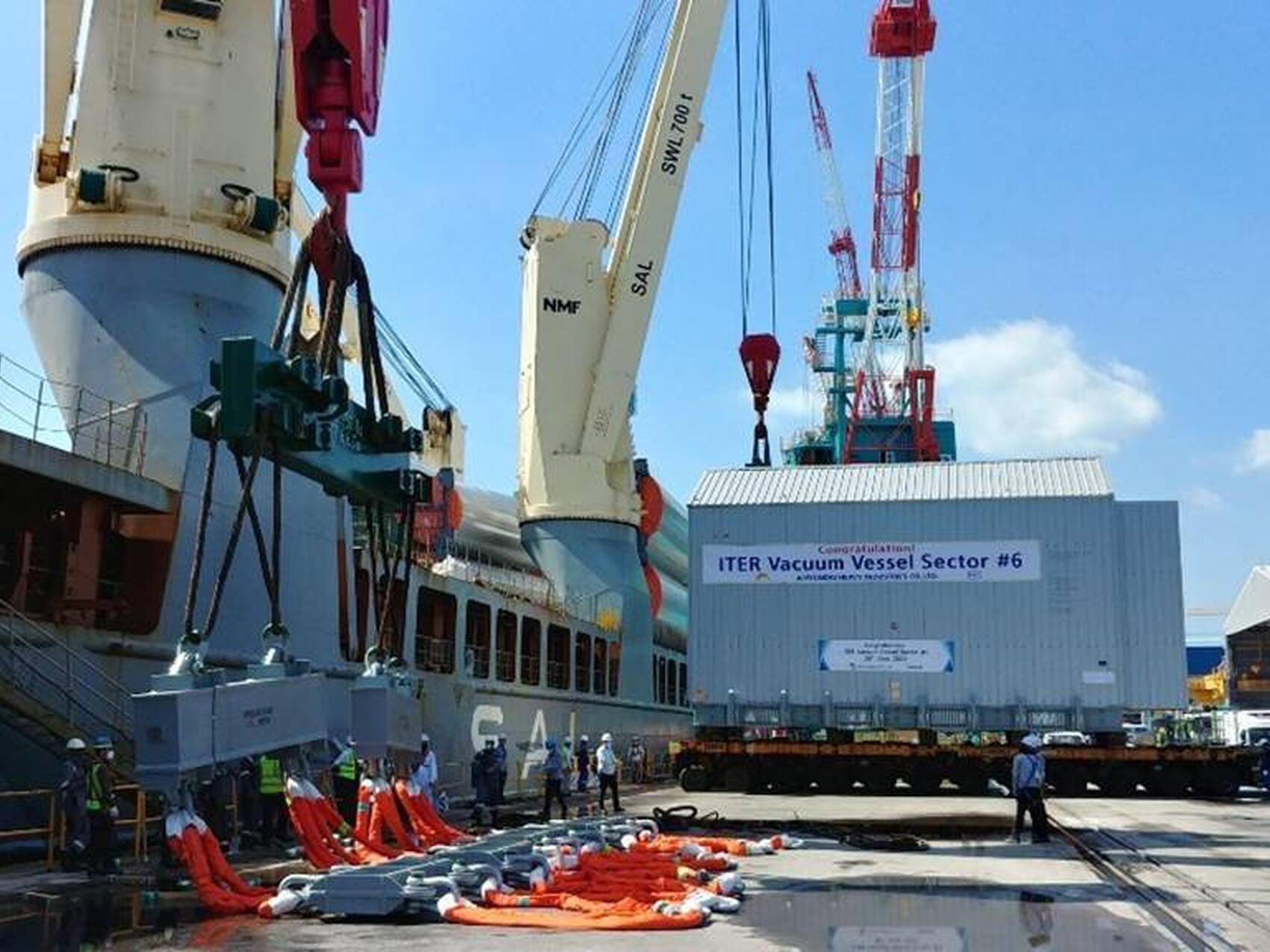 First sector leaving Korea