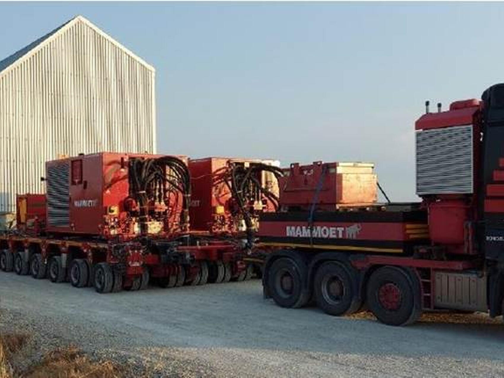 Major machine component travels across Provence