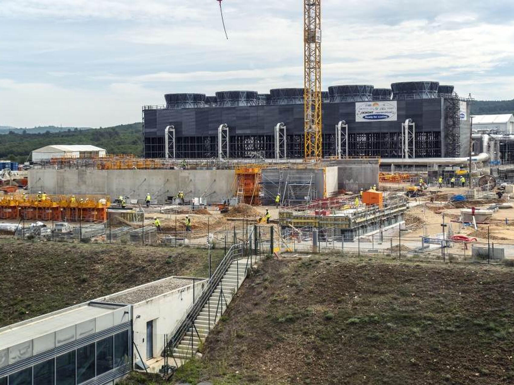 En cours : le Bâtiment de contrôle