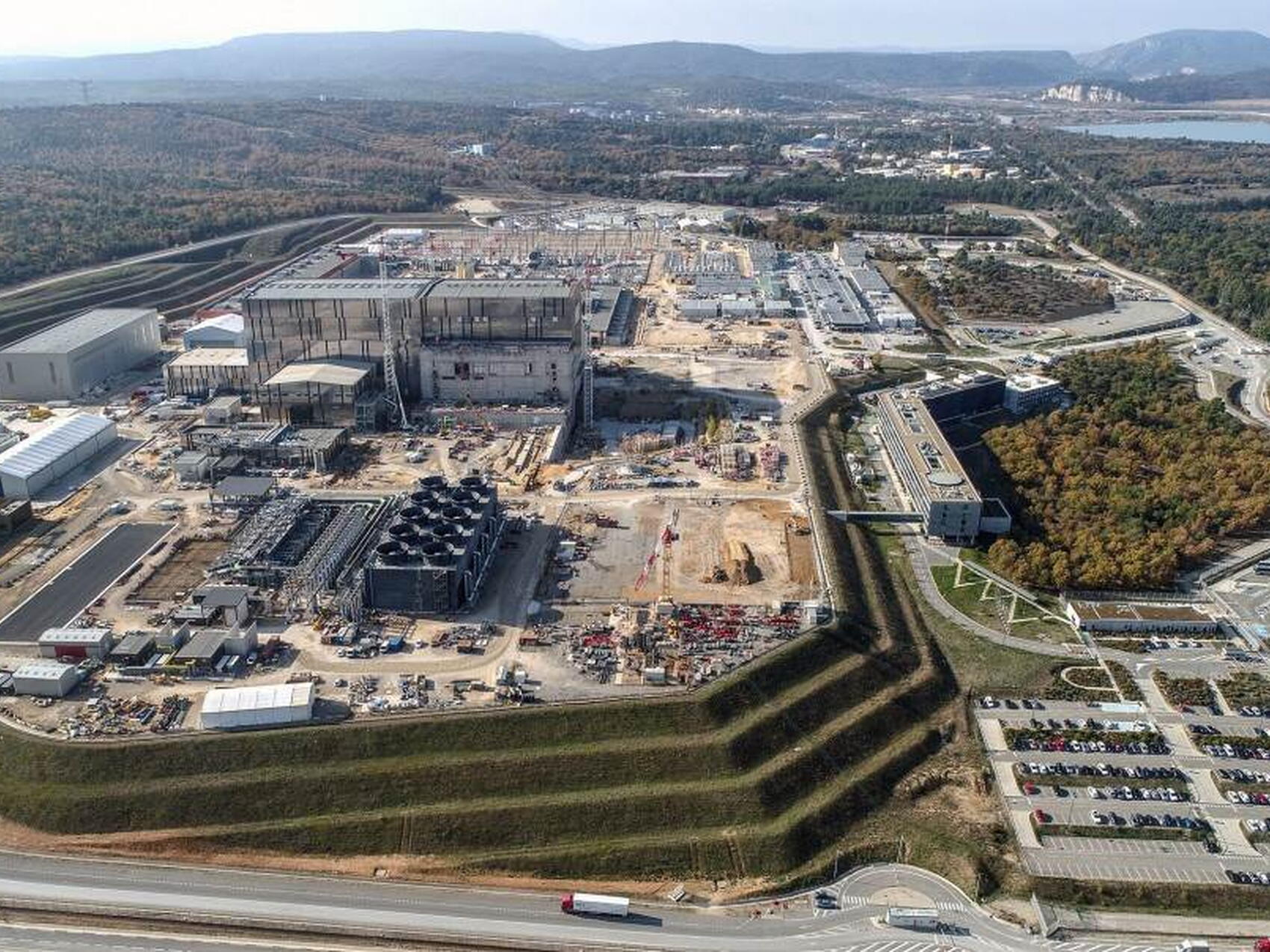 Début de chantier : Bâtiment de contrôle