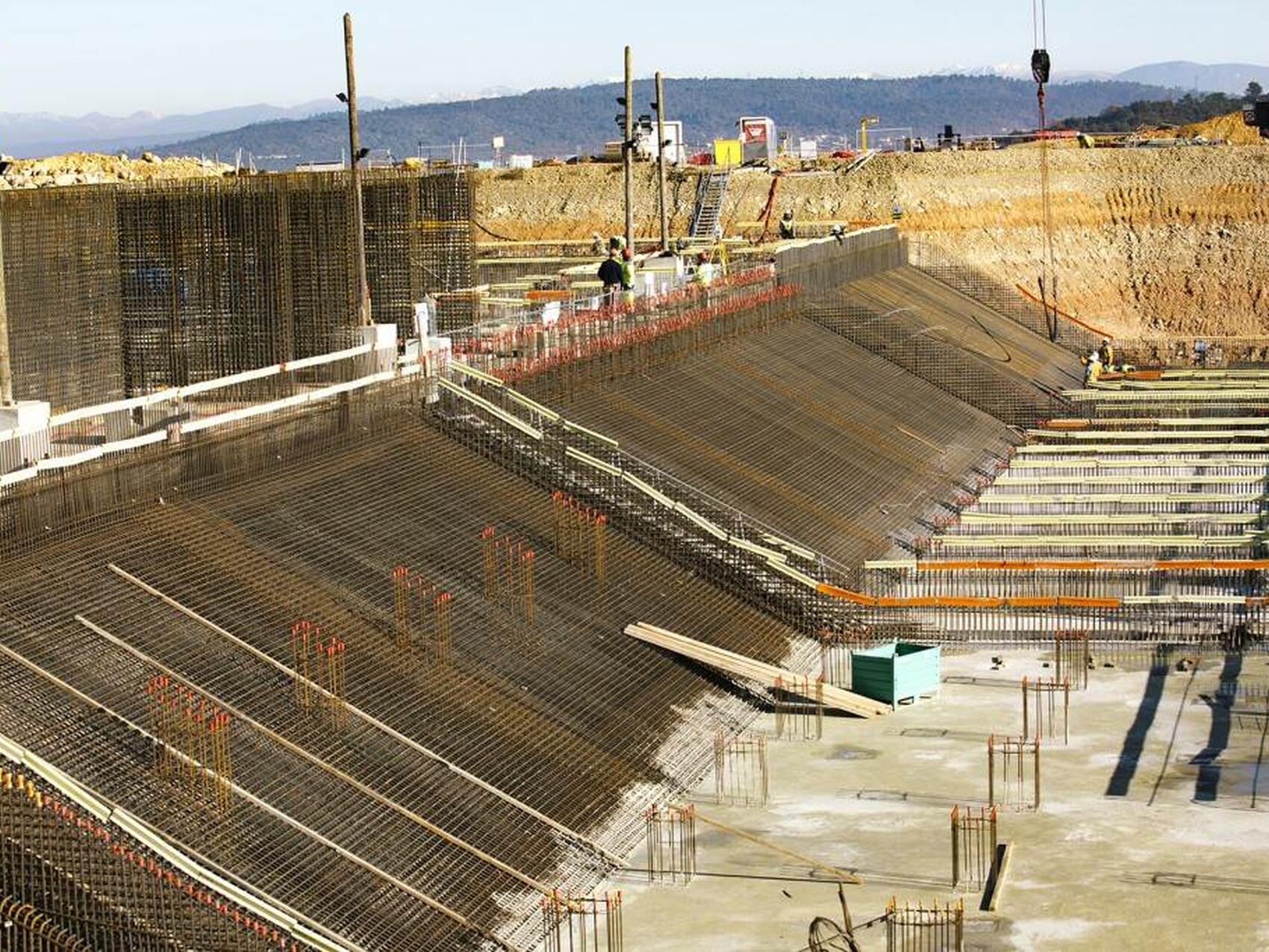 Direction : le bassin chaud