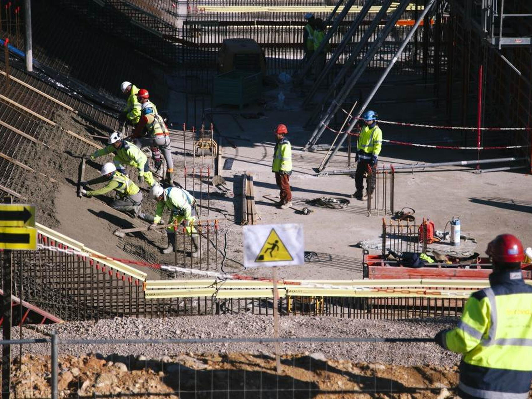 Création de bassins chaud/froid