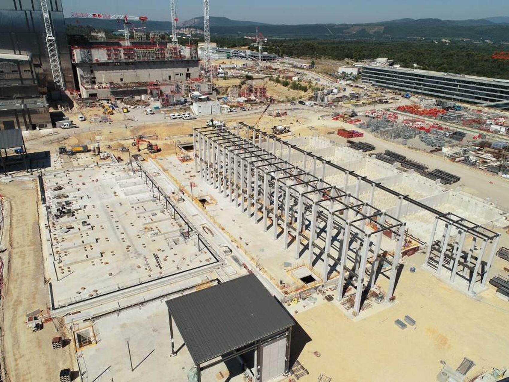 La zone de rejet thermique en juillet