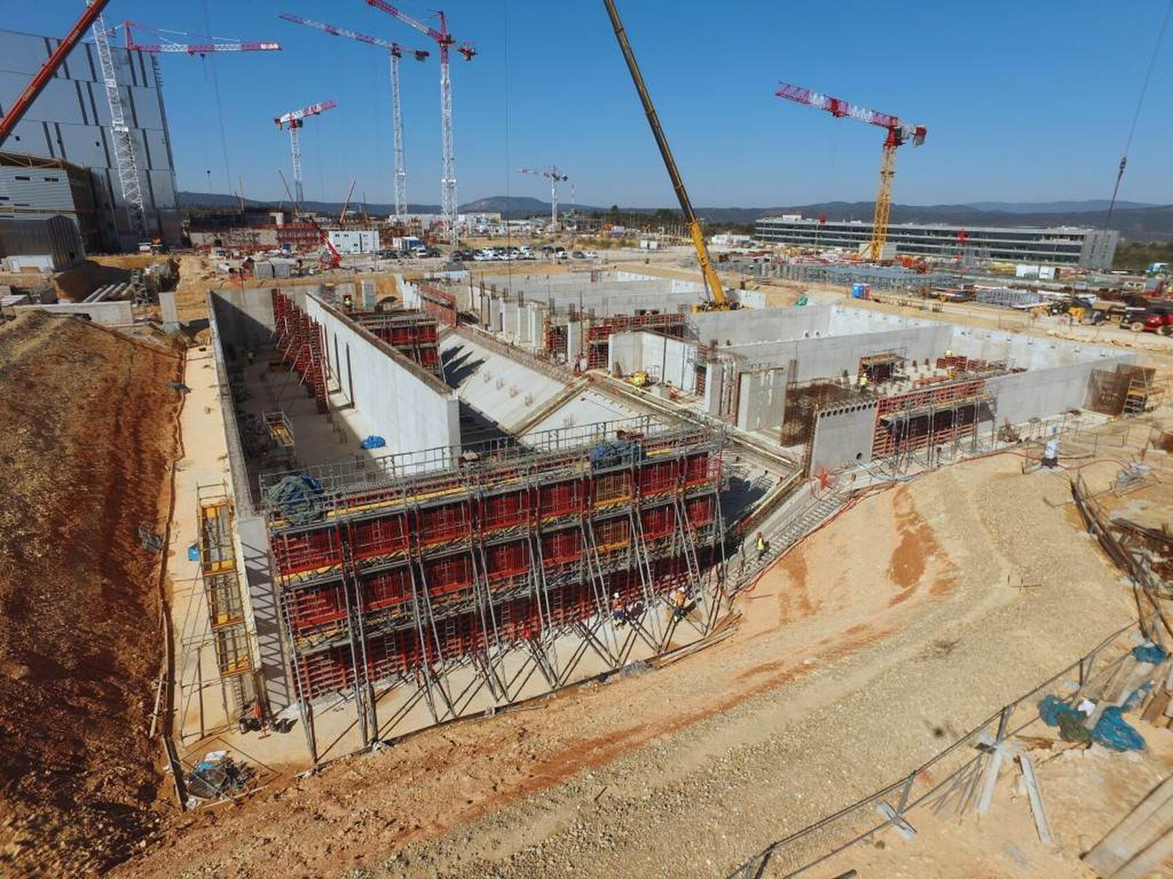 Zone d'évaporation d'eau