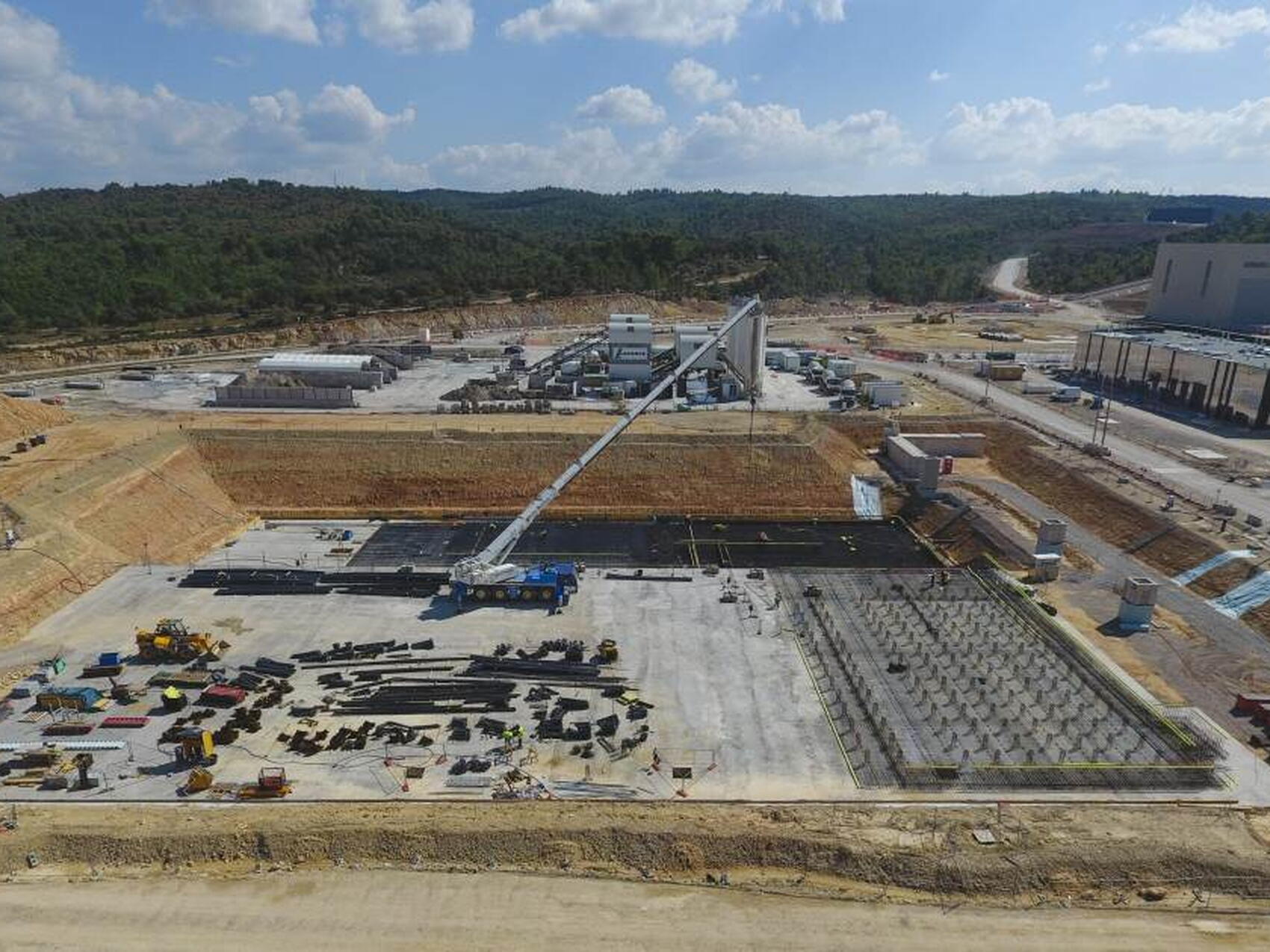 Trois zones distinctes