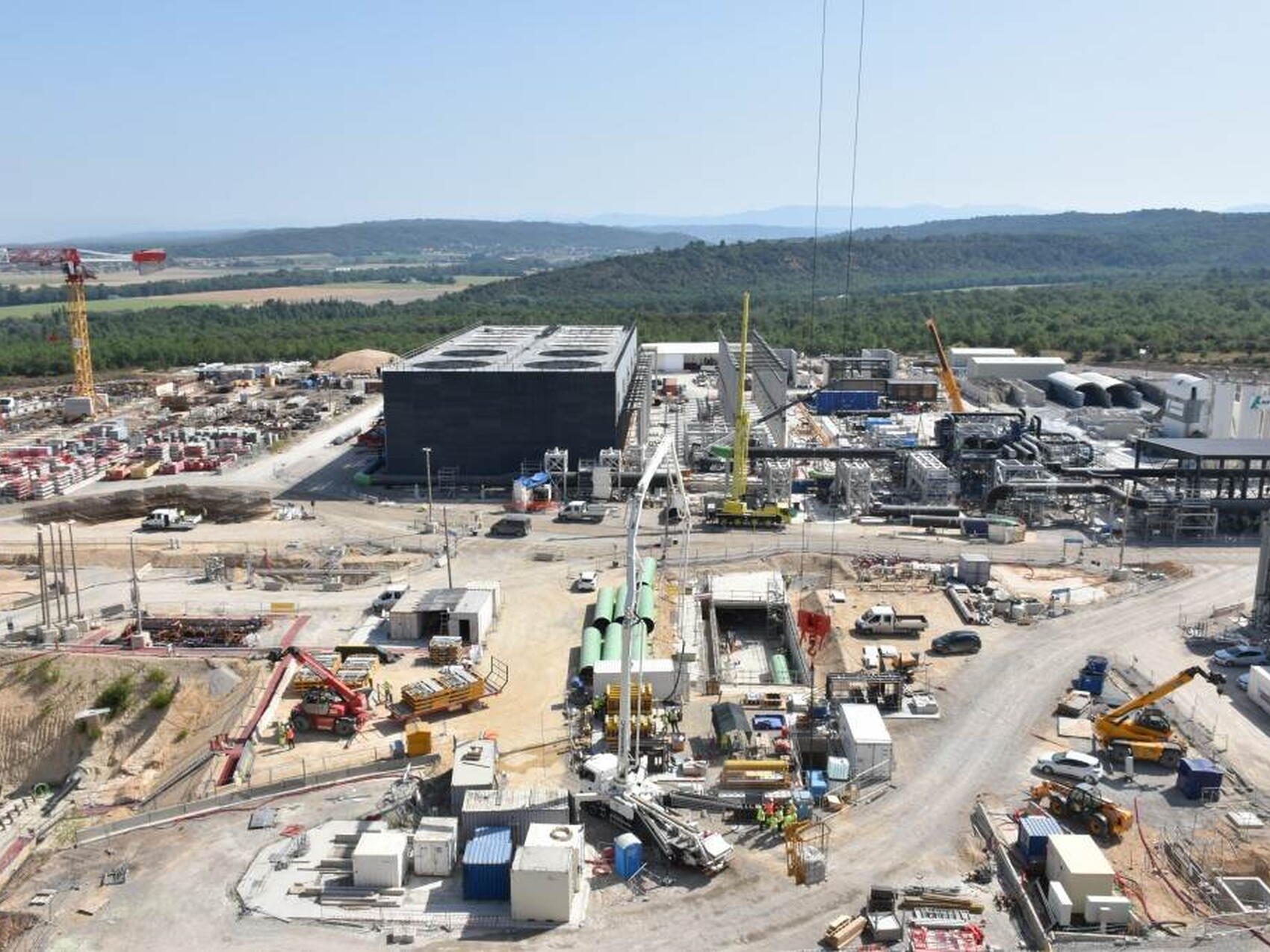 Un rythme rapide pour les activités d'installation