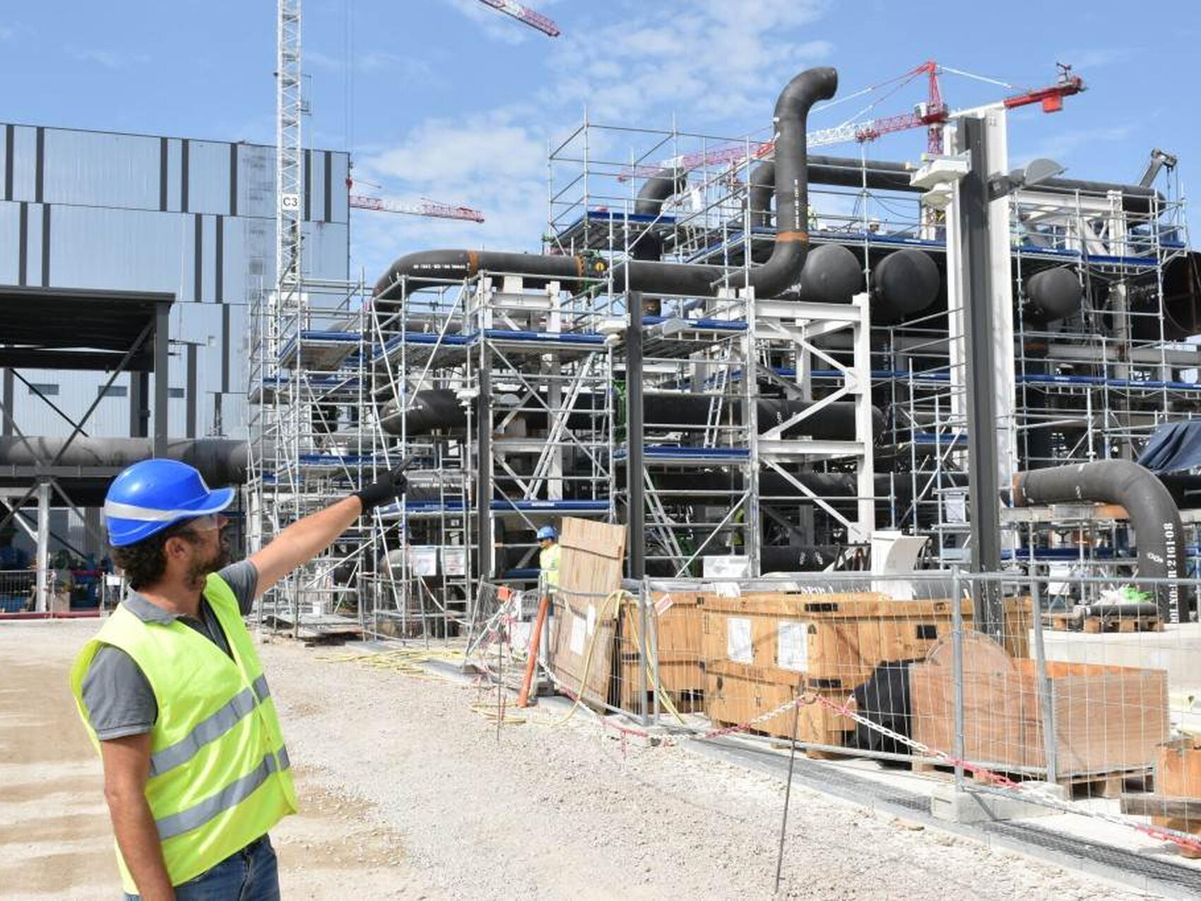 Une station de pompage