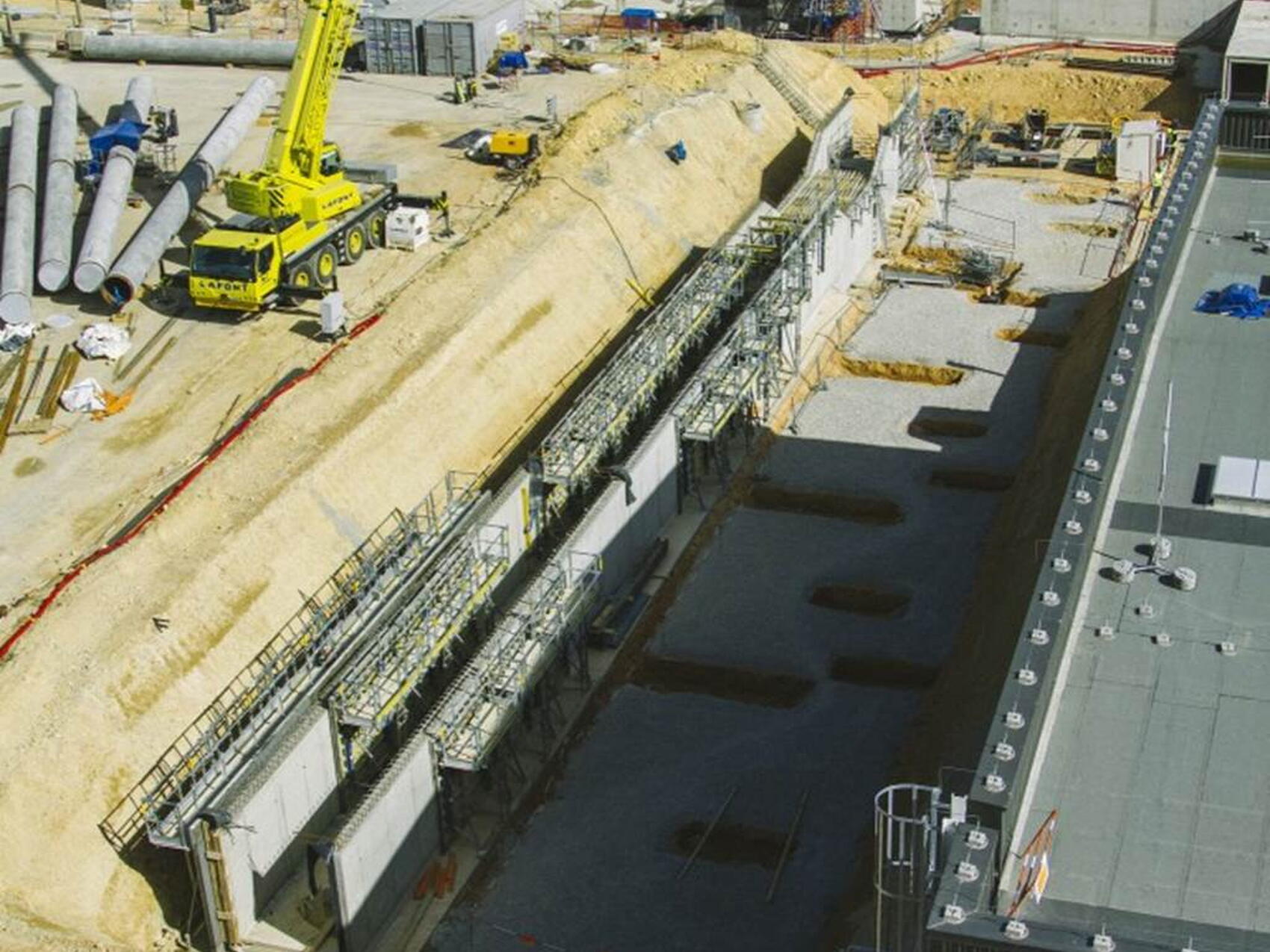 Cloisonnage en cours